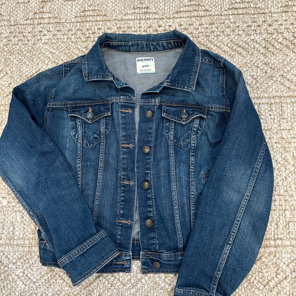 Old Navy Kids Classic Jean Jacket - Dark Blue